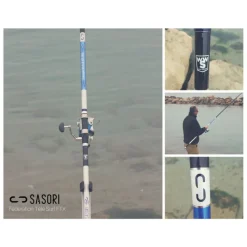 Cannes|Packs Et Ensembles - SASORI Ensembles Surf 2 cannes téle 4m10 + 2 moulinets 5000