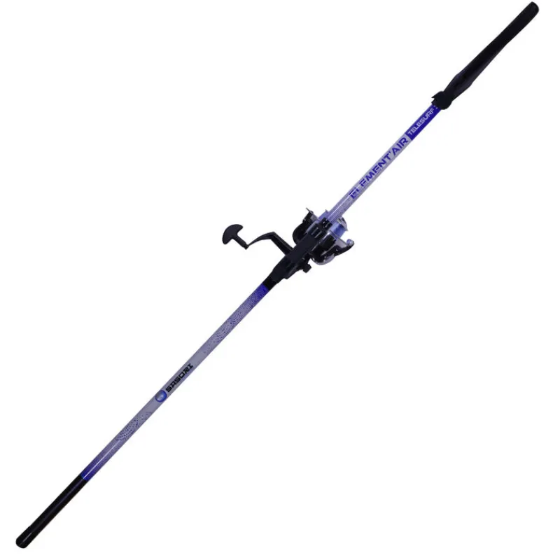 Surfcasting|Cannes - SASORI Ensemble Surfcasting Télescopique Element'air Telesurf 3.90m, 80-150g