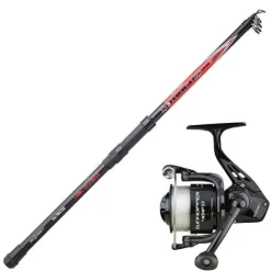 Packs Et Ensembles - SUNSET Ensemble Télescopique Malo SW 2.40m, 100-200g + Moulinet Sunhopper Swf 5000 Fd