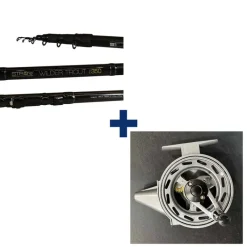 Packs & Ensembles - PACIFIC PECHE Ensemble WILDER ADJUST FE350 5-15G + MOULINET VIPER TOC 75