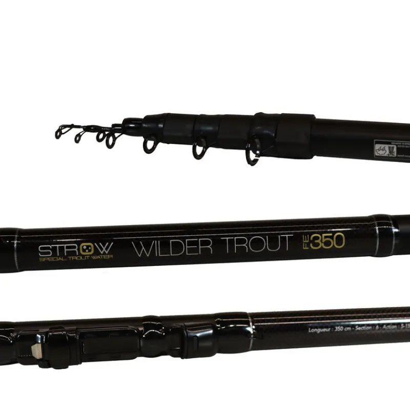 Packs & Ensembles - PACIFIC PECHE Ensemble WILDER ADJUST FE350 5-15G + MOULINET VIPER TOC 75