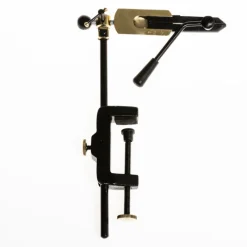 Fly Tying - SILVER STONE Etau de montage Pro Silverstone (noir et or)