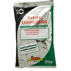 Appâts / Amorces - SENSAS Farine 3000 super chenevis gras 550g
