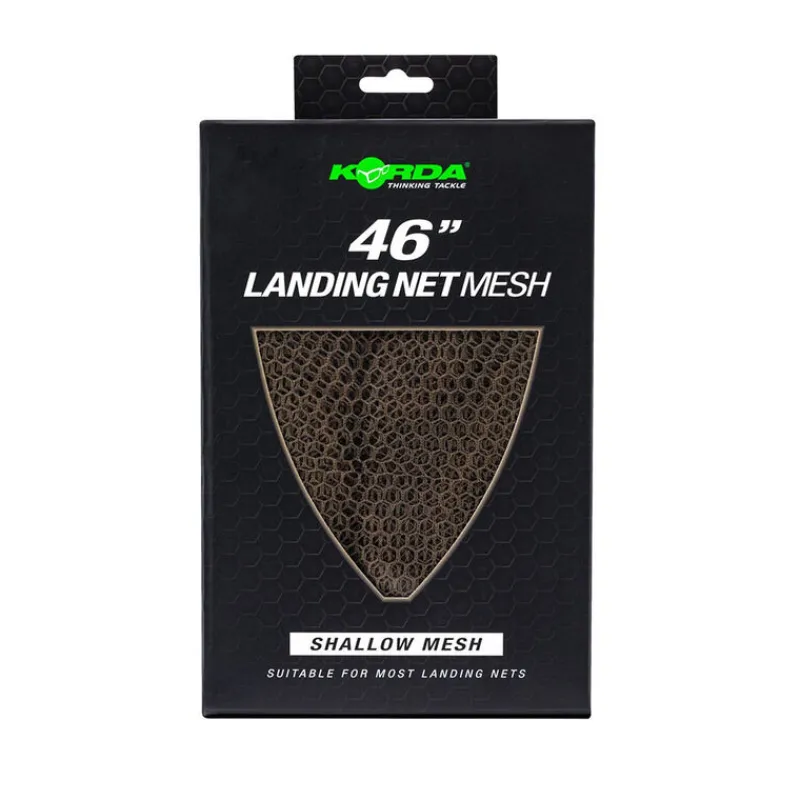 No Kill - KORDA Filet épuisette Landing Net Mesh | 46in Shallow