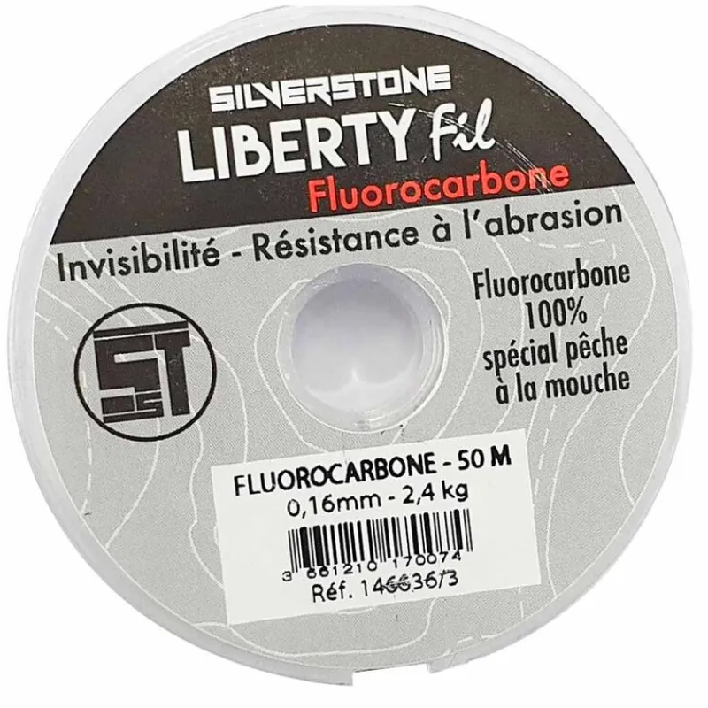 Filaments - SILVER STONE Fil fluorocarbone mouche silverstone liberty (50m)