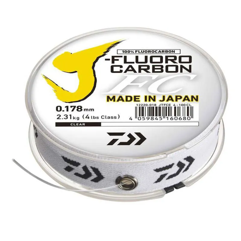 Tresses, Nylons, Fluorocarbones|Tresses, Nylons, Fluorocarbones - DAIWA Fluorocarbone J-Fluorocarbon 50m
