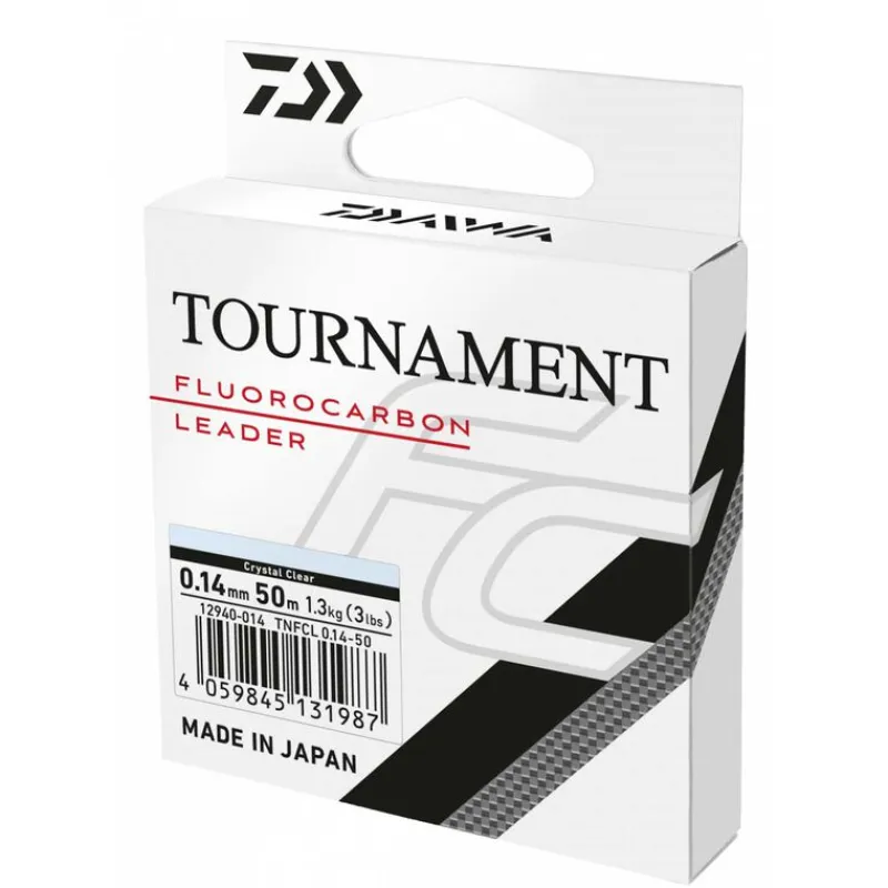 Pêche Aux Leurres|Tresses, Nylons, Fluorocarbones - DAIWA Fluorocarbone Tournament FC Leader