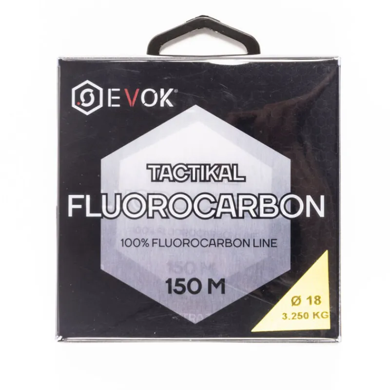 Tresses, Nylons, Fluorocarbones - EVOK Fluorocarbone Tactikal Fluorocarbon 150m