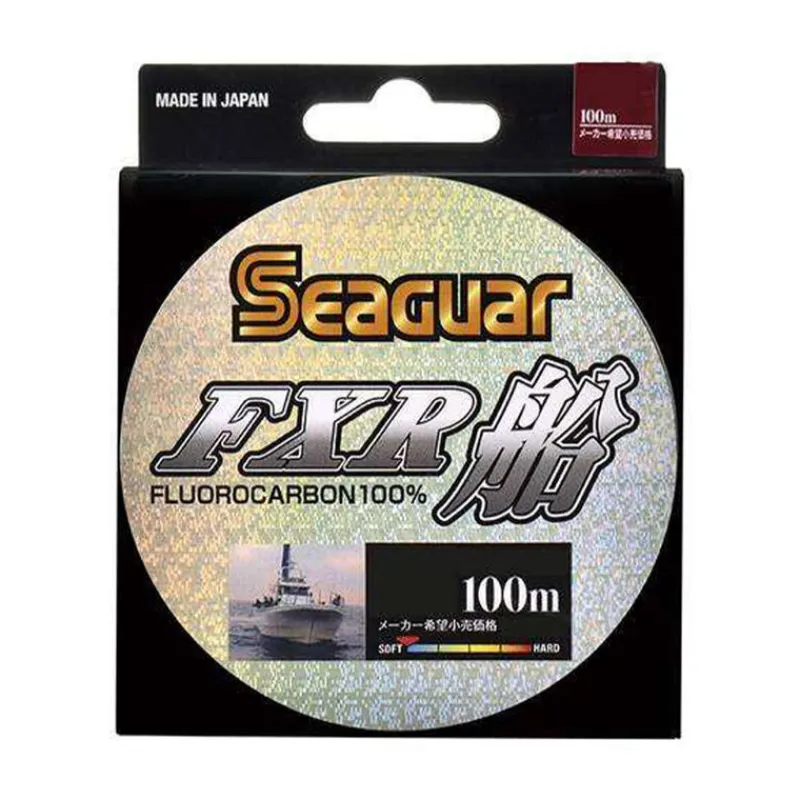 Tresses, Nylons, Fluorocarbones - SEAGUAR Fluorocarbone FXR 100m