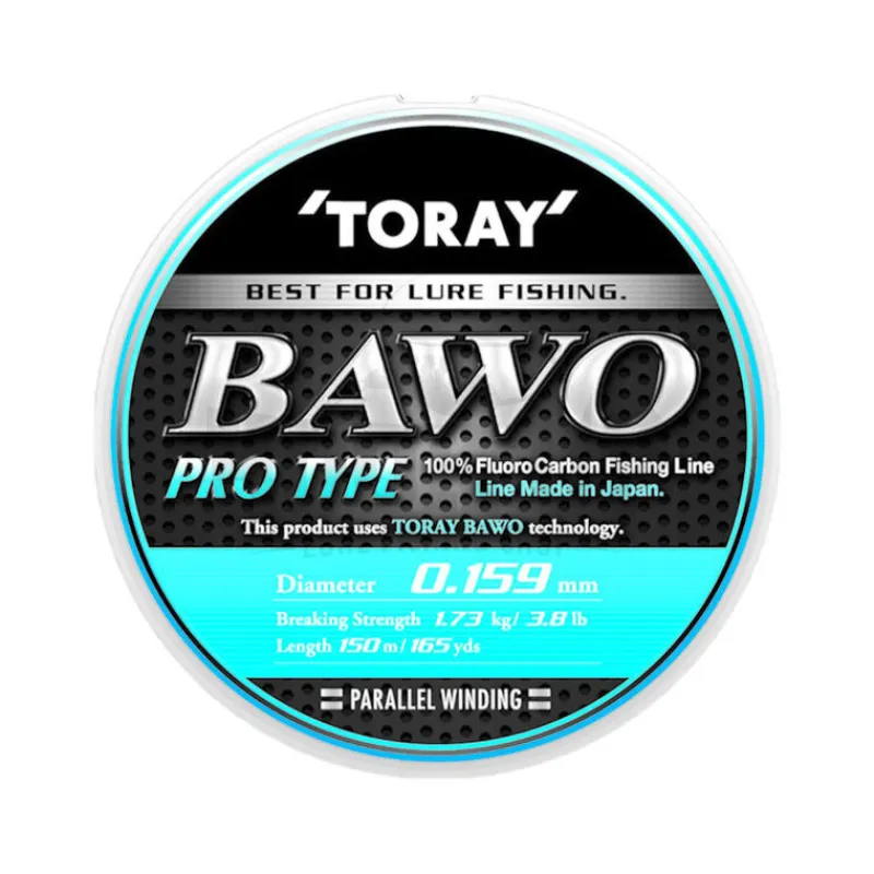 Tresses, Nylons, Fluorocarbones - TORAY Fluorocarbone Bawo Pro Type 150m