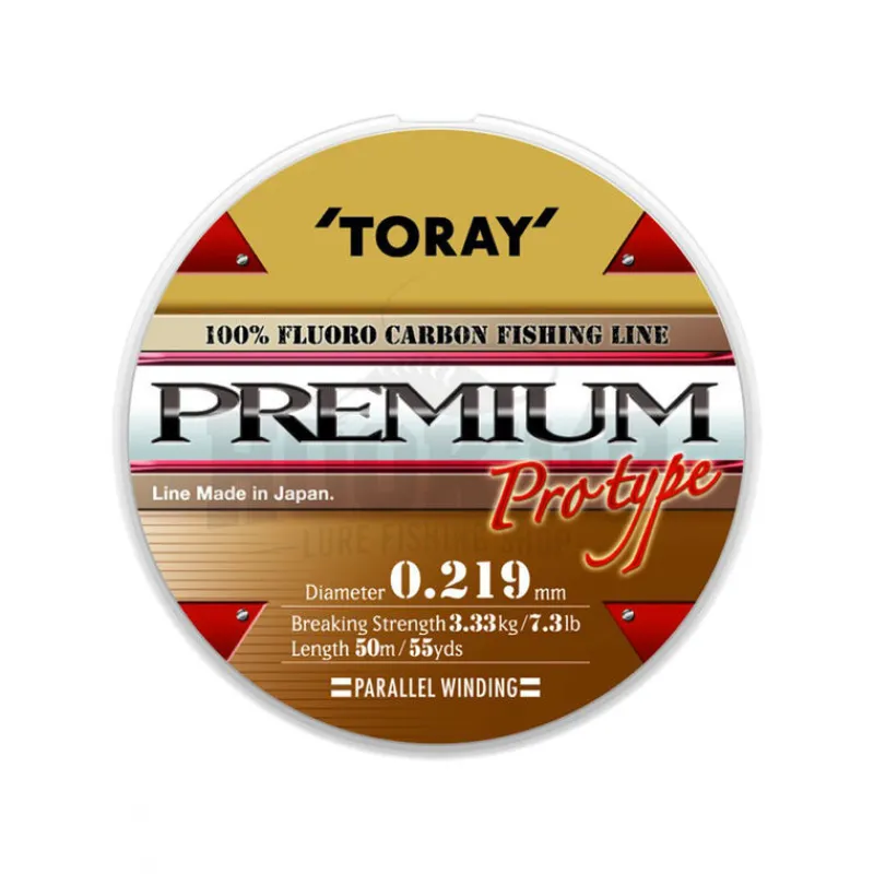 Tresses, Nylons, Fluorocarbones - TORAY Fluorocarbone Premium 50m