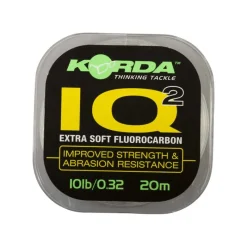Acc.Montages/Hameçons - KORDA Fluorocarbon IQ Extra Soft 20m
