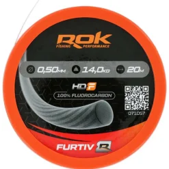 Acc.Montages/Hameçons - ROK Fluorocarbon Furtiv R 20m