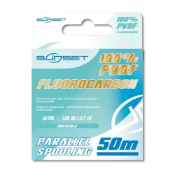 Tresses, Nylons, Fluorocarbones - SUNSET Fluorocarbon 100 % PVDF