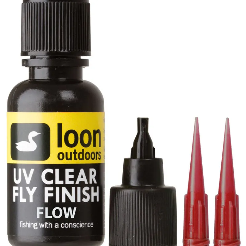 Fly Tying - LOON Fly tying outdoors uv clear fly finish - flow (1/2 oz)