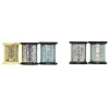 Fly Tying - JMC Fly tying tinsel medium double face argent or