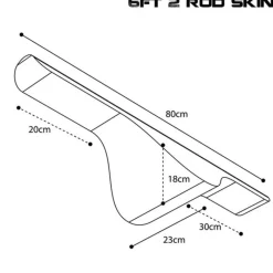 Bagagerie/Rangement - NASH Fourreaux Scope OPS Hi Protect 6ft 2 Rod Skin