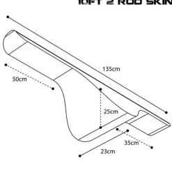 Bagagerie/Rangement - NASH Fourreaux Scope OPS Hi Protect 10ft 2 RodSkin