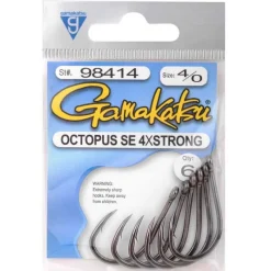 Montages / Hameçons - GAMAKATSU SW Octopus Hooks Black