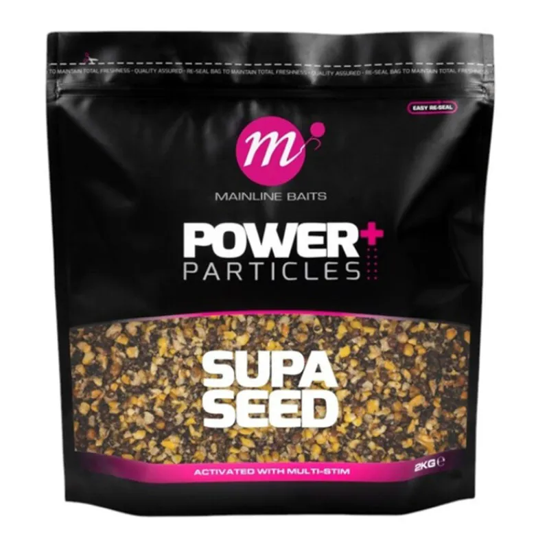 Appâts Et Fabrication - MAINLINE Graines Power+ Supa Seed Hemp & Maize 2Kg