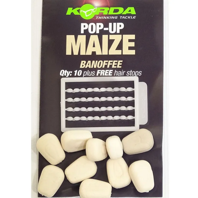 Appâts Et Fabrication - KORDA Grains de maïs artificiels carpe pop up maize banoffee