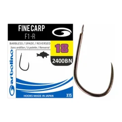 Hameçons - GARBOLINO Hamecons Non Montées 2400BN Fine Carp F1