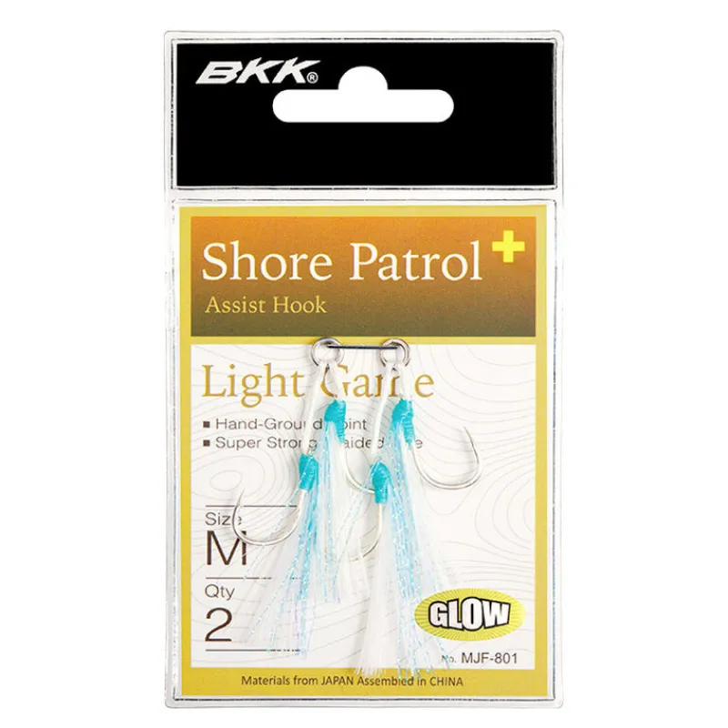 Pêche Aux Leurres|Montages / Hameçons - BKK Haeçon assist Hook ight gae shore patro+ (x2)