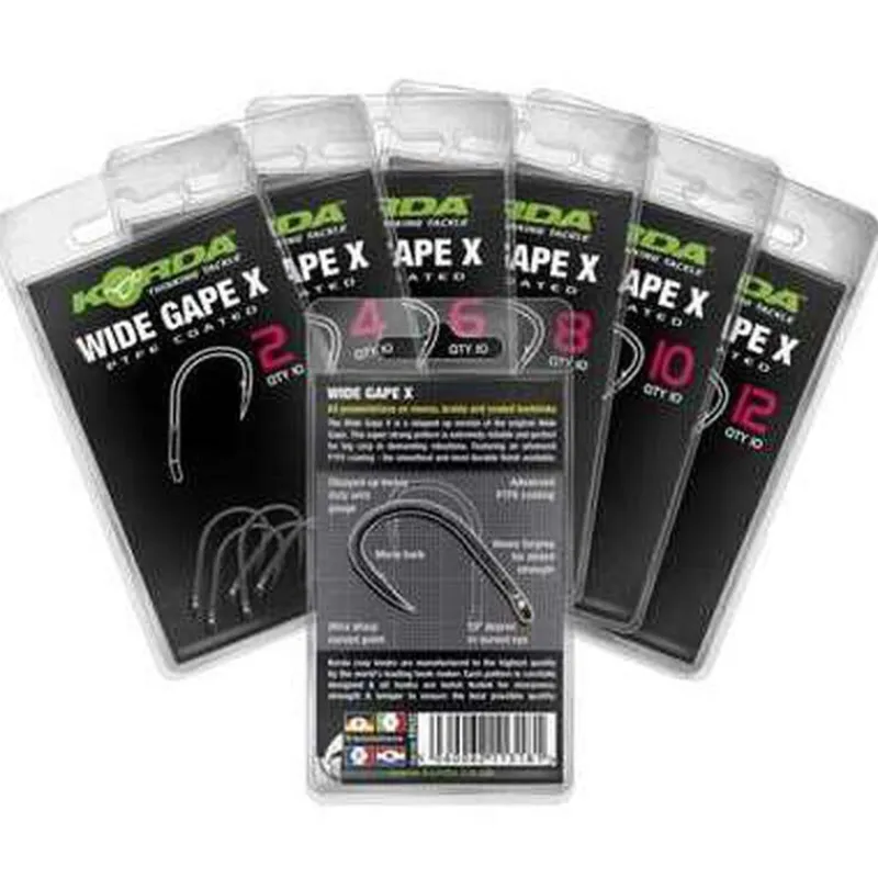 Acc.Montages/Hameçons - KORDA Hameçon carpe wide gape x