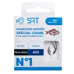 Montages / Hameçons - SERT Hameçon Monté Spécial Crabe 50cm