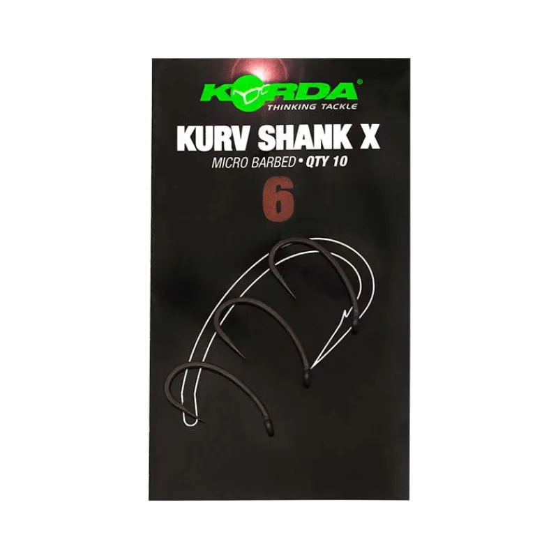 Acc.Montages/Hameçons - KORDA Hameçons Carpe Kurv Shank X
