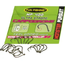 Hameçons - FUN FISHING Hameçons coup monster pursuit a oeillet sans ardillon mp400 (x20