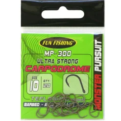 Hameçons - FUN FISHING Hameçons coup monster pursuit a oeillet avec ardillon mp300 (x20)