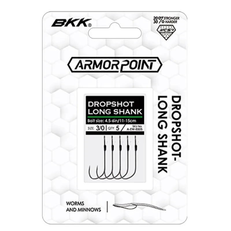 Hameçons Et Montages - BKK Hameçon Simple Dropshot Long Shank (x5)