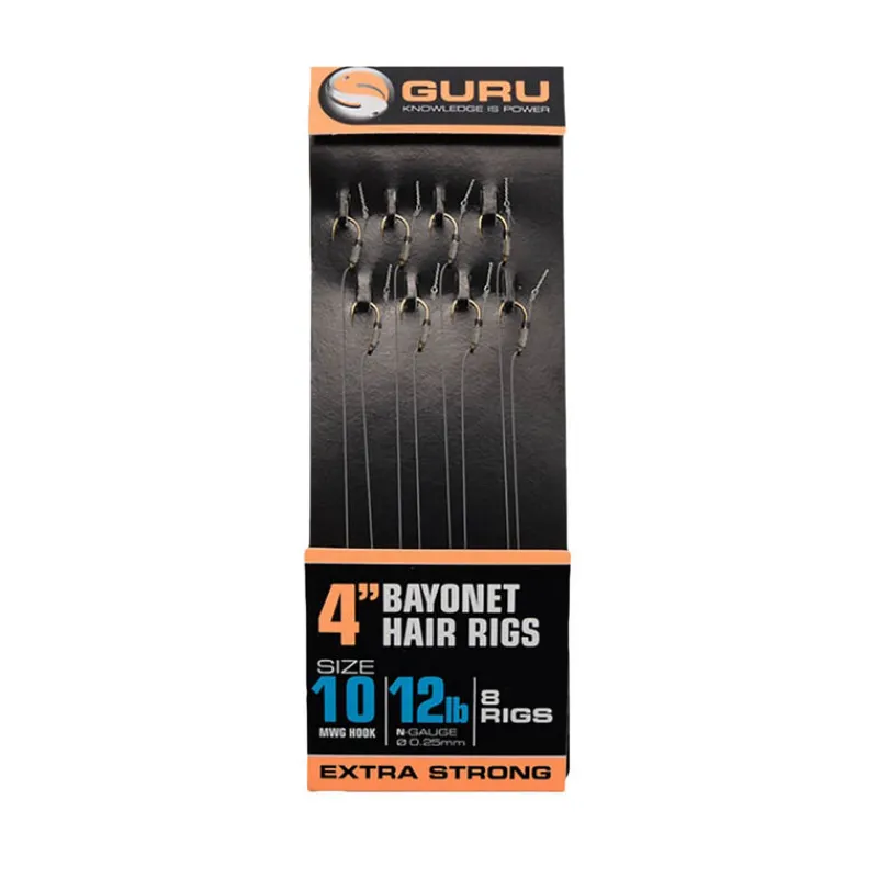 Hameçons / Bas De Ligne Feeder - GURU Hameçons montés coup bayonets ready rig cm (x8)