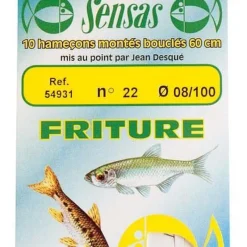 Hameçons - SENSAS Hameçons montés coup friture (x10)