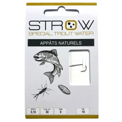 Lignes Et Accessoires De Montage - STROW Hameçons montés Appâts naturels