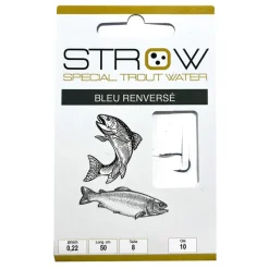 Lignes Et Accessoires De Montage - STROW Hameçons montés bleu renversé