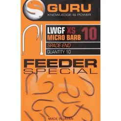 Hameçons / Bas De Ligne Feeder - GURU Hameçons Non Montés Feeder LWGF  Spade