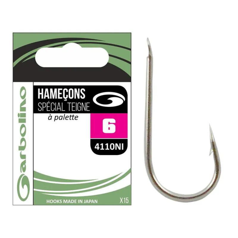 Lignes Et Accessoires De Montage - GARBOLINO Hameçons spécial teignes STREAMLINE HAMECONS 40NI (x15)