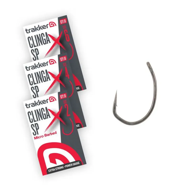 Acc.Montages/Hameçons - TRAKKER Hameçons Clinga SP XS Hooks Micro Barbed x5