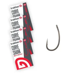 Acc.Montages/Hameçons - TRAKKER Hameçons Curve Shank Hooks Micro Barbed x5