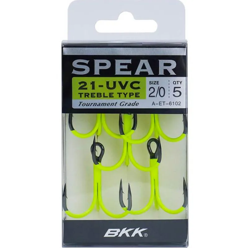 Hameçons Et Montages - BKK Hameçons Triples Spear UVC