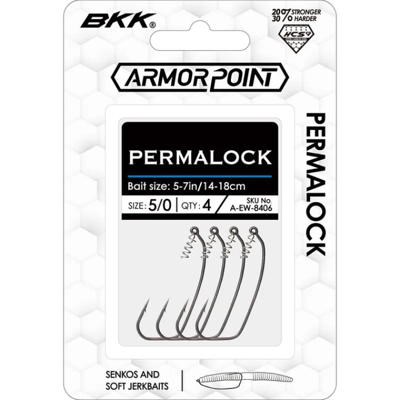 Hameçons Et Montages - BKK Hameçon Texan Permalock (x5)