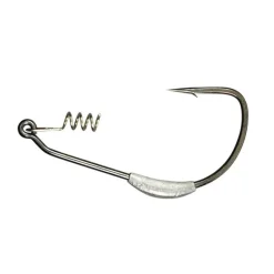 Hameçons Et Montages - GAMAKATSU Hameçon texan plombé carnassier weighted superline spring lock (x4)