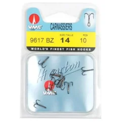 Lignes Et Accessoires De Montage|Hameçons Et Montages - VMC Hameçon triple carnassier 97bz (x)