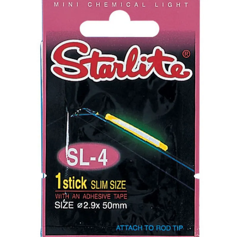Surfcasting|Montages / Hameçons - STARLITE Indicateur lumineux flashmer sl4 .9mmx50mm