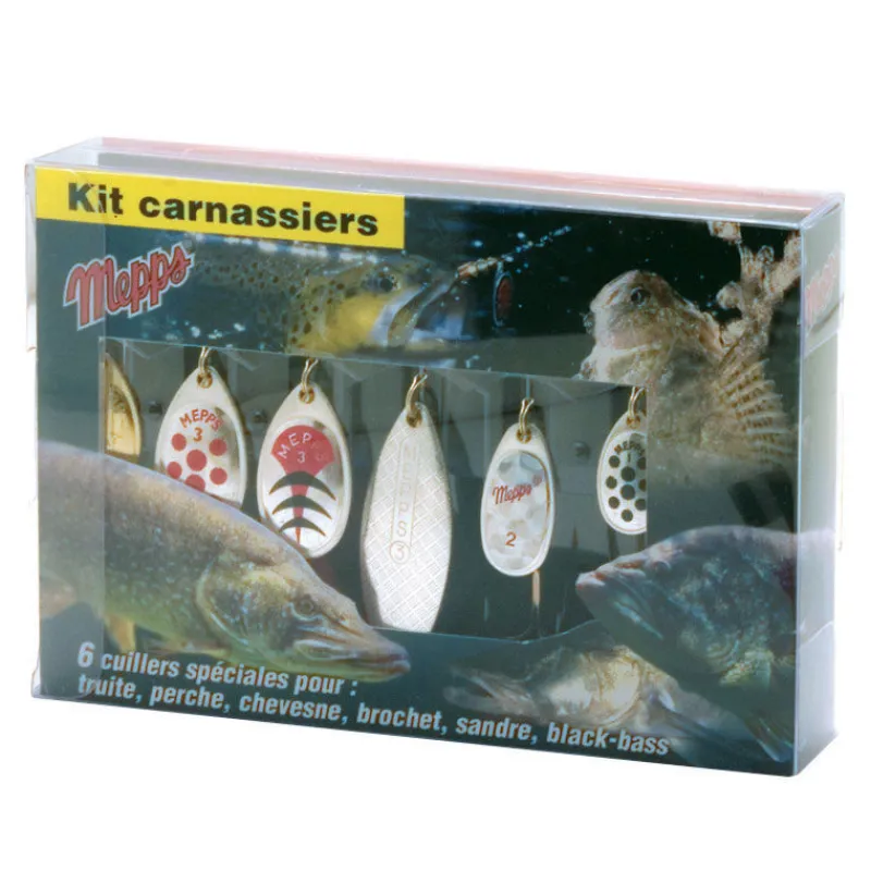 Leurres À Truite|Leurres - MEPPS Kit 6 Cuillères Tournantes Carnassiers