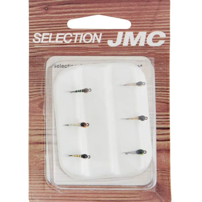 Mouches - JMC Kit de mouches sélection perdigones (6 mouches)