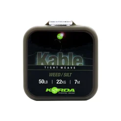 Acc.Montages/Hameçons - KORDA Leadcore Kable Tight Weave 7m Weed