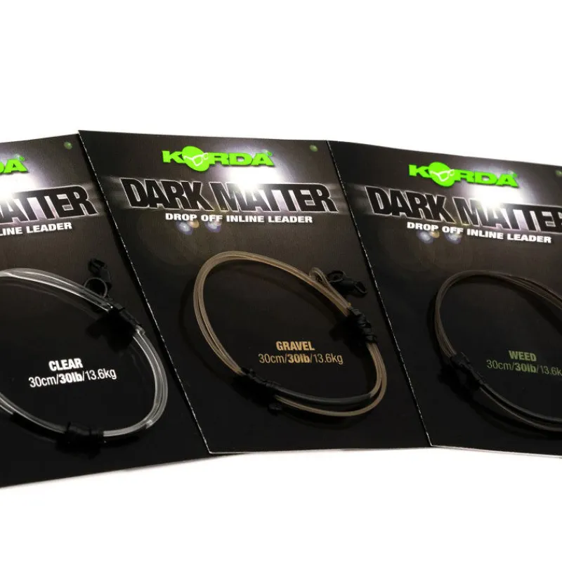 Acc.Montages/Hameçons - KORDA Leader Dark Matter Drop Off Inline 30lb 30cm